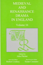 Medieval & Renaissance drama in England