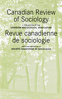 Canadian review of sociology = Revue canadienne de sociologie