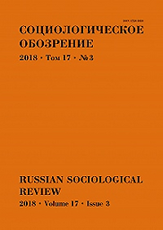 Sociologičeskoe obozrenie = Russian Sociological Review
