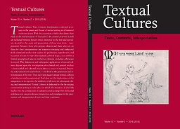 Textual cultures: texts, contexts, interpretation