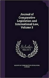 Journal of comparative legislation and international law