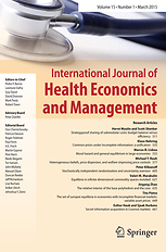 International Journal of Health Economics and Management