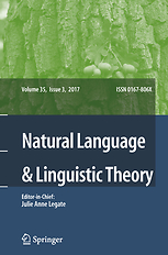 Natural language & linguistic theory