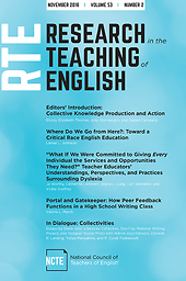 Research in the teaching of English