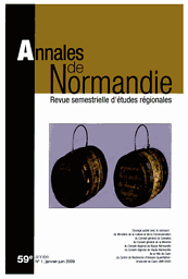 Cahier des Annales de Normandie