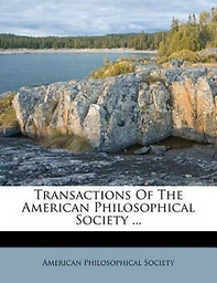 Transactions of the American philosophical society