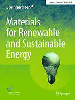 Materials for Renewable and Sustainable Energy