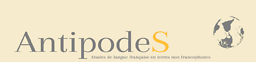 AntipodeS - Études de langue française en terres non francophones