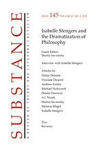Sub-stance  : a review of theory and literary criticism