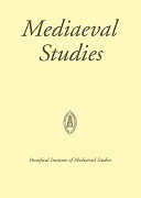Mediaeval studies