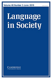 Language in society