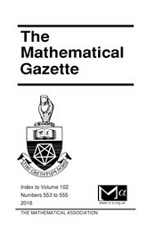 Mathematical Gazette  : a terminal journal for students and teachers