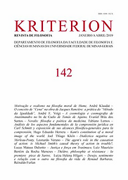 Kriterion  : revista de filosofia