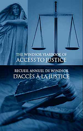 Windsor yearbook of access to justice  = Recueil annuel de Windsor d'accès à la justice