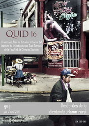 Quid 16. Revista del Área de Estudios Urbanos