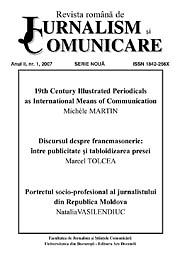 Revista română de jurnalism şi comunicare = Romanian Journal of Journalism and Communication