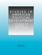 Studies in American political development