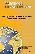 Présence francophone  : revue internationale de langue et de littérature