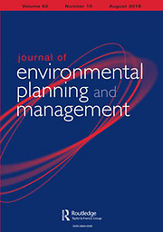 Journal of environmental planning and management