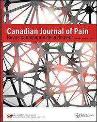 Canadian Journal of Pain = Revue canadienne de la douleur