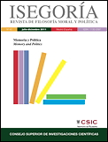 Isegoría : revista de filosofía moral y política