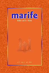 Marife Dini Araştırmalar Dergisi