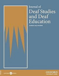 Journal of deaf studies and deaf education