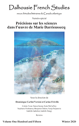 Dalhousie French studies = Revue d'études littéraires du Canada atlantique