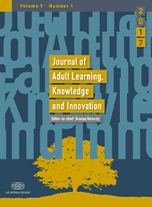 Journal of Adult Learning, Knowledge and Innovation