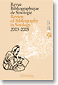 Revue bibliographique de sinologie = Review of Bibliography in Sinology
