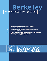 Berkeley technology law journal