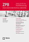Zeitschrift für Politikberatung = Policy Advice and Political Consulting