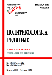 Politikologija religije = Politics and Religion = Politologie de religions