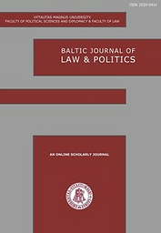 Baltic journal of law & politics