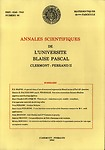 Annales scientifiques de l'Université de Clermont. Mathématiques
