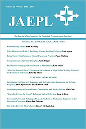 Journal of the Assembly for expanded perspectives on learning