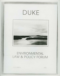 Duke environmental law & policy forum