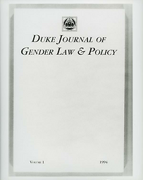Duke journal of gender law & policy