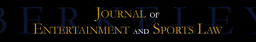 Berkeley journal of entertainment and sports law