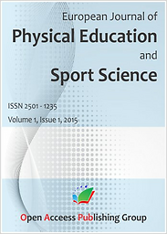 European journal of physical education and sport science
