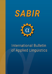 SABIR. Intercional bulletin of applied linguistics