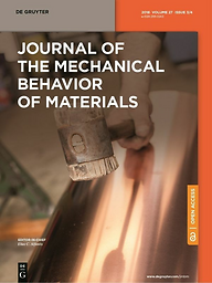 Journal of the mechanical behavior of materials