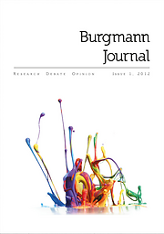 Burgmann Journal : research debate opinion