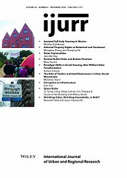 International journal of urban and regional research