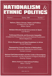 Nationalism & ethnic politics