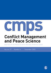 Conflict management and peace science