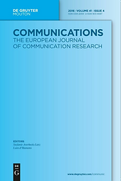 Communications : the european journal of communication research