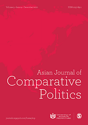 Asian journal of comparative politics
