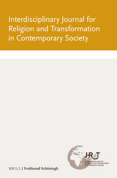 Interdisciplinary journal for religion and transformation in contemporary society