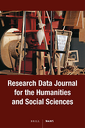 Research Data Journal for the Humanities and Social Sciences